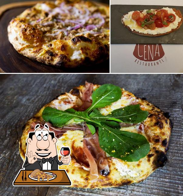 Experimente pizza no Croce Restaurante