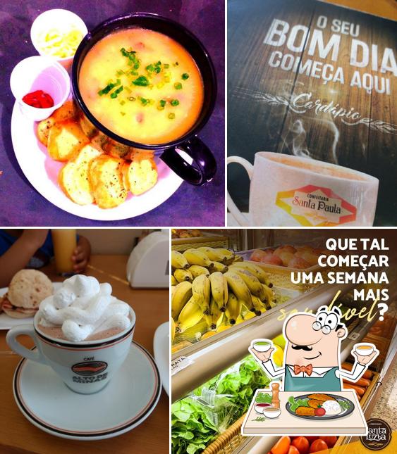 Comida em Confeitaria Santa Luzia