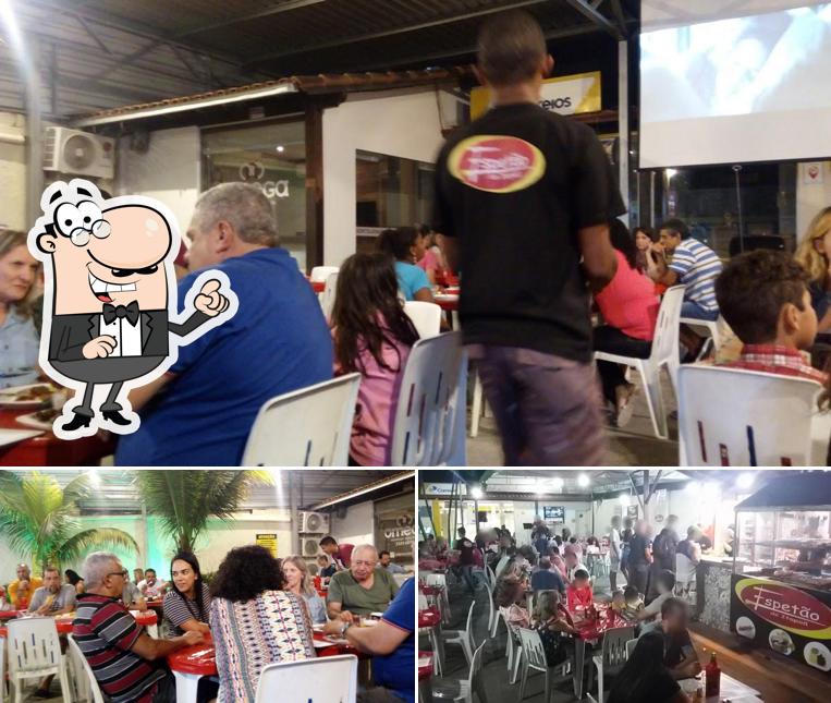 O interior do Espetão de Itapoã