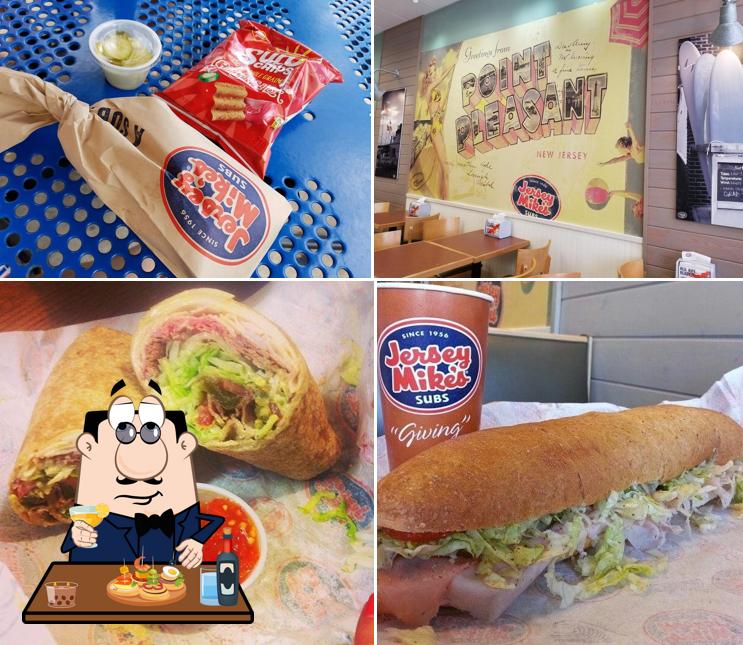 Jersey Mike's Subs provides sandwiches and other lunch food