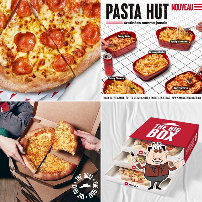 Nourriture à Pizza Hut