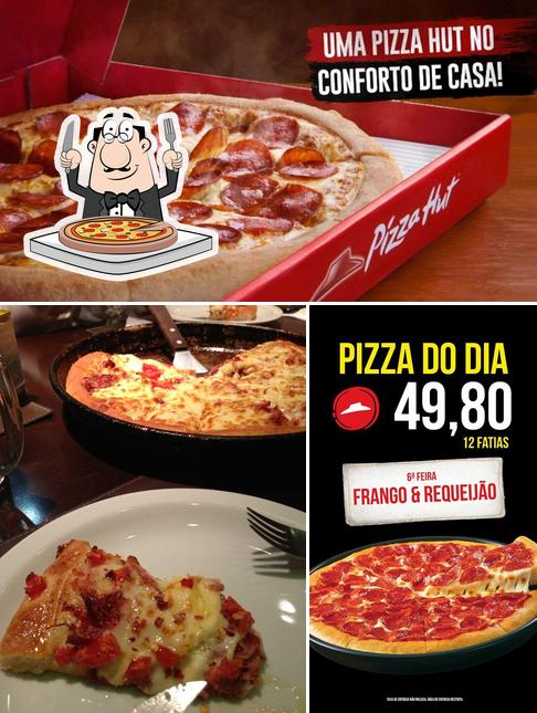 Escolha pizza no Pizza Hut