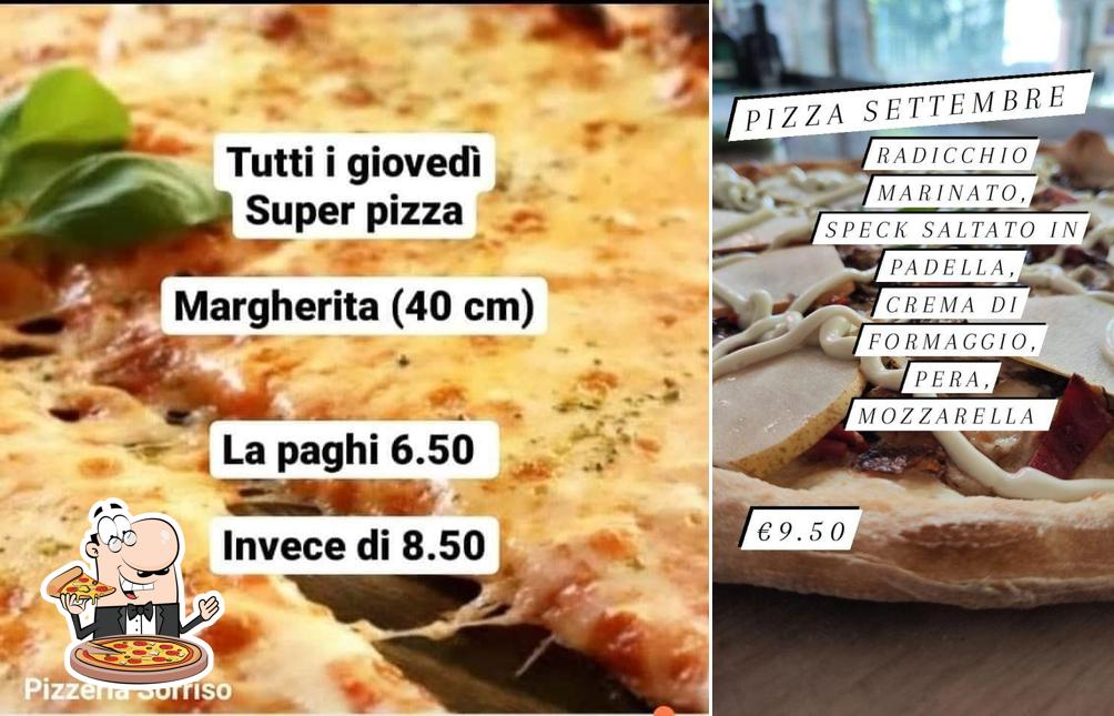 Scegli tra le molte varianti di pizza