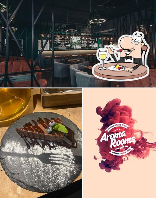 Aroma Rooms Bar se distingue par sa nourriture et intérieur