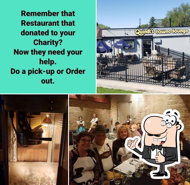 Quindt's Towne Lounge Restaurant & Bar in Baraboo Restaurant menu and