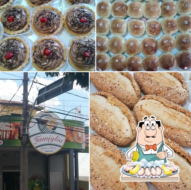 Ostras em Padaria Famiglia Pães e Doces