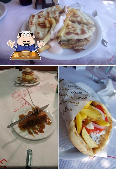 Еда в "Gyropolis Taverna"