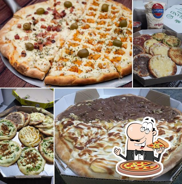 Escolha pizza no Soberano Pizzas&Esfihas