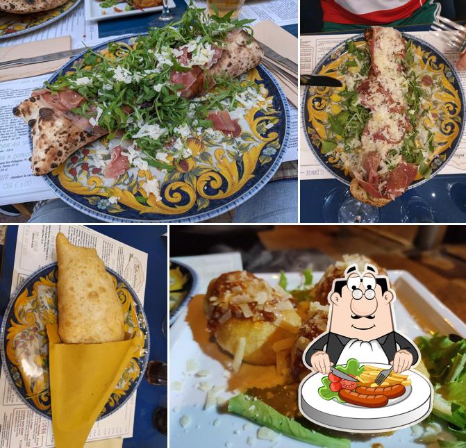Food at Pizzeria Bella 'mbriana Trento