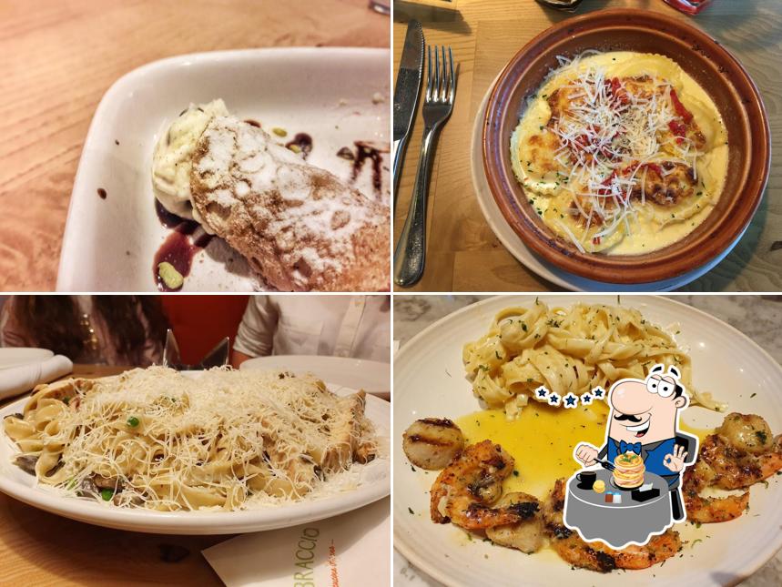 Comida em Restaurante Abbraccio
