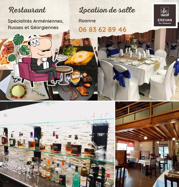 Découvrez l'intérieur de Erevan Bar Restaurant Roanne