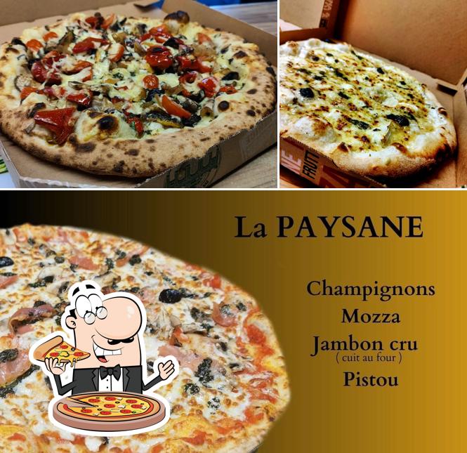 Commandez de nombreux genres de pizzas