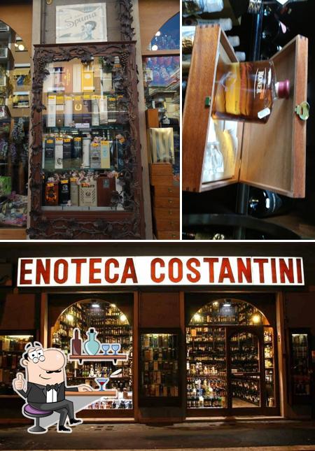 Gli interni di Enoteca Costantini Marco