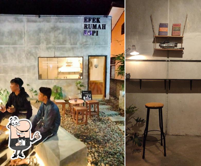 Интерьер "Efek Rumah Kopi Space"