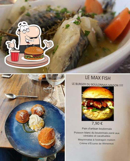 Prenez un hamburger à Brasserie Le Chatillon Boulogne sur Mer