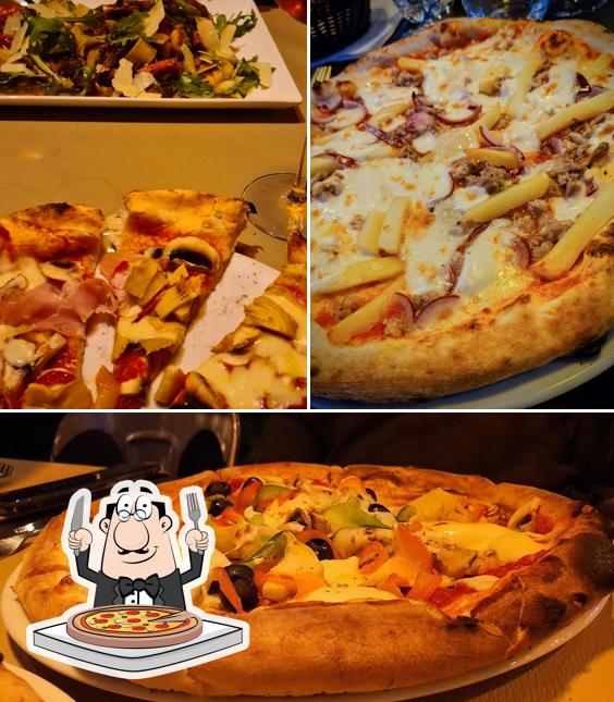 A Pizzeria Marco, vous pouvez déguster des pizzas