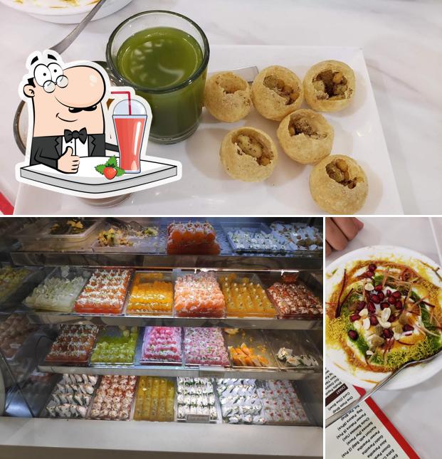 Enjoy a beverage at Samrat Sweets & Fast Food