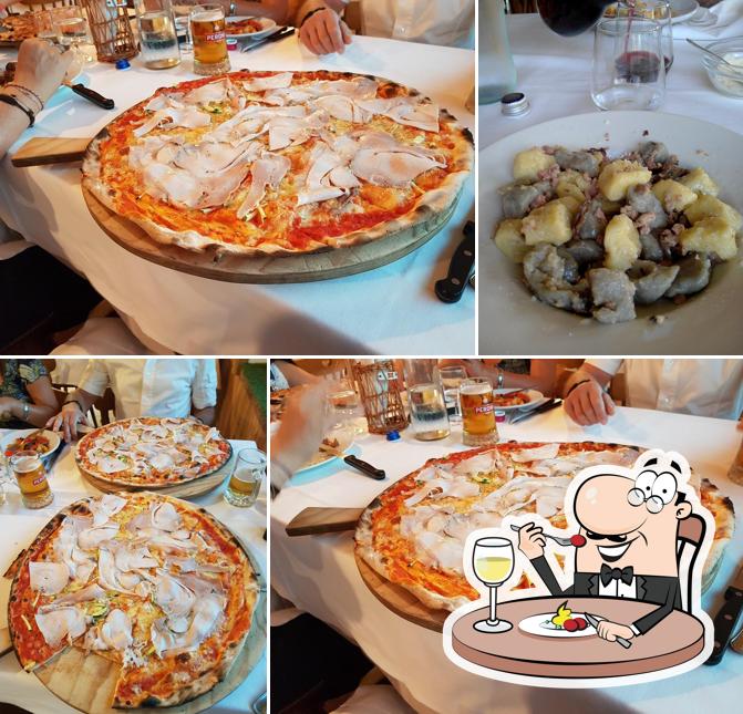 Cibo al Trattoria Pizzeria Dai Bianchi