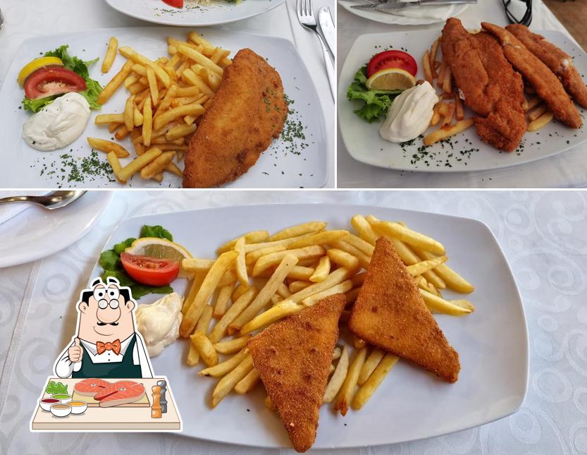 Fish and chips al Willy Restaurant