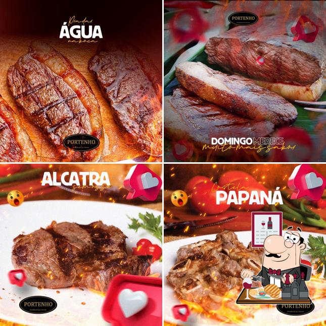 Portenho oferece refeições de carne