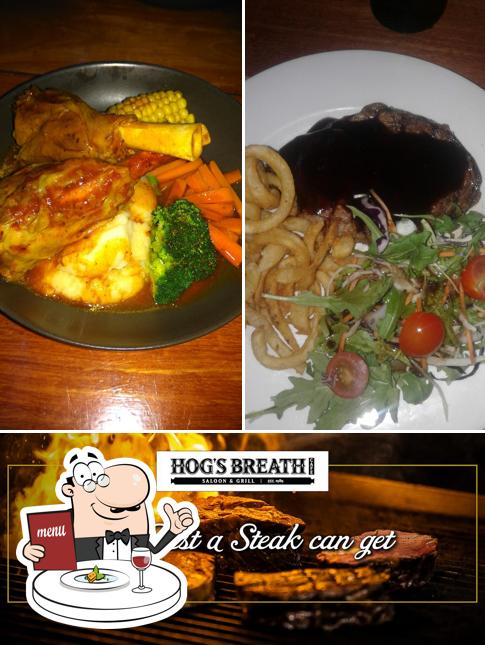 Food at Hog's Breath Cafe Wagga Wagga