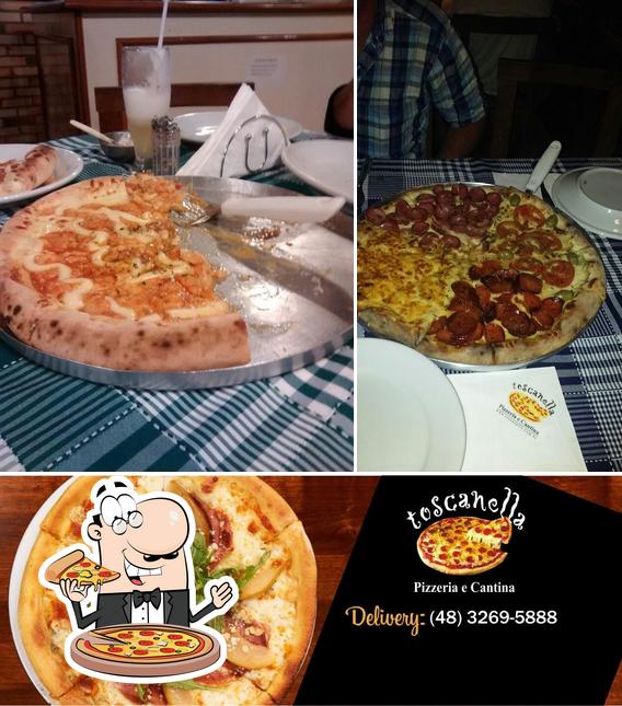 Consiga pizza no TOSCANELLA PIZZARIA E CANTINA