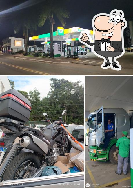 Veja imagens do exterior do Posto Petrobras