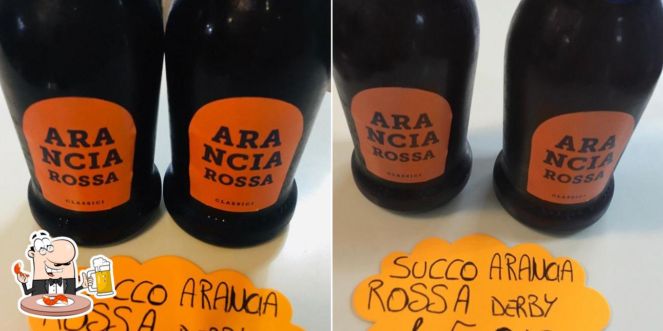 Puoi goderti un rinfrescante bicchiere di birra chiara o scura