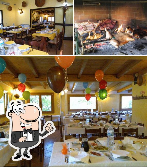 Gli interni di Agriturismo Il Pesco
