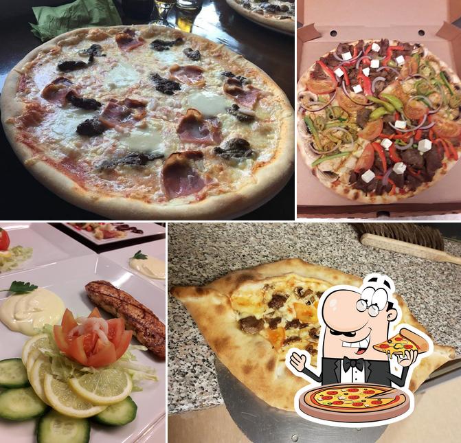 Order pizza at Palaia restaurang Pizzeria