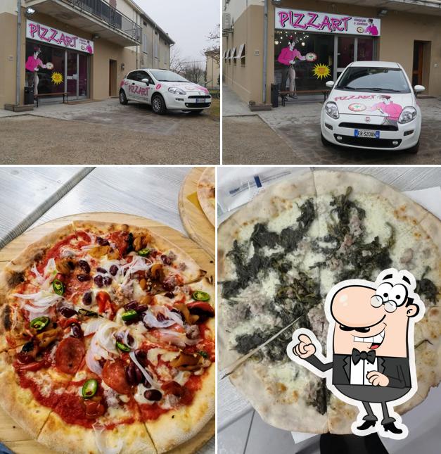 La foto di esterno e cibo da Pizzart Di Abruzzo Antonino