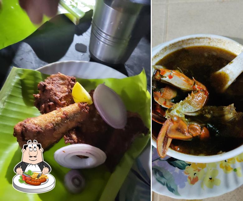 Food at நவீன மீன் விற்பனையகம் (TAFCOFED)