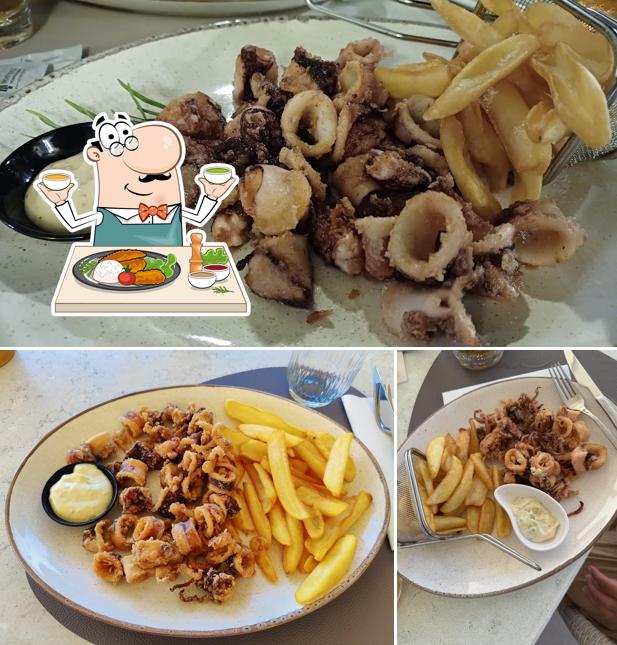 Calamari fritti al Restaurant Vila Tina