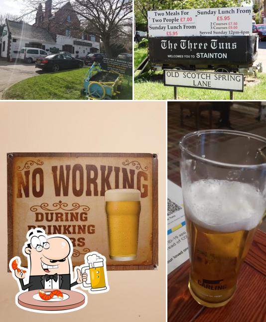 The Three Tuns, Stainton Ln in Maltby Restaurant menu and reviews