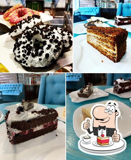 Cafe Chaplin propose une éventail de desserts