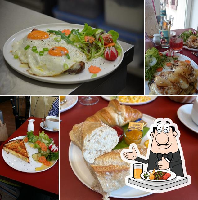 Еда в "Café Ludwig 1"