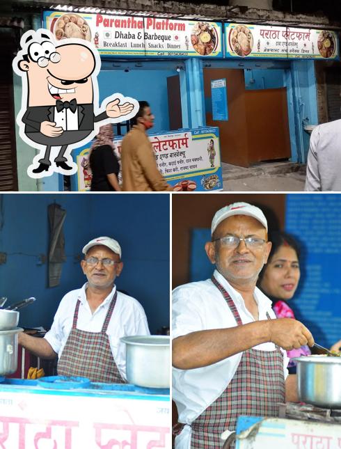 Here's a pic of Parantha Platform Dhaba and Restaurant behind Bus stand poanta sahib