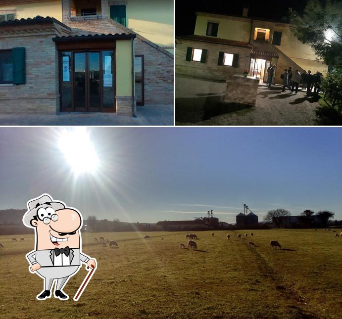 Gli esterni di Agriturismo Il Transumante