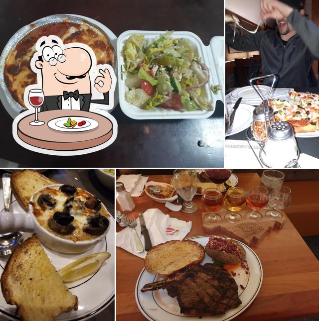 Mountain Pizza & Steak House, 5102 4 Ave in Edson Restaurant menu and