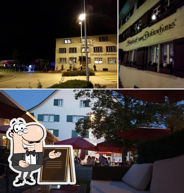Check out how Restaurant zum Doktorhaus looks outside