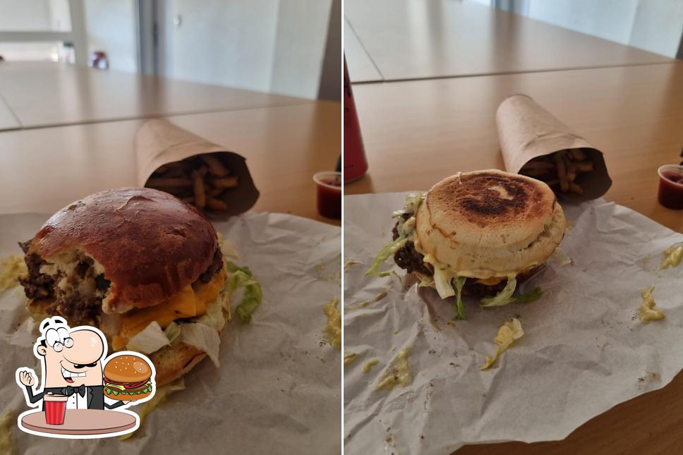 Commandez l'un des hamburgers offert par Les Burgers de Man's