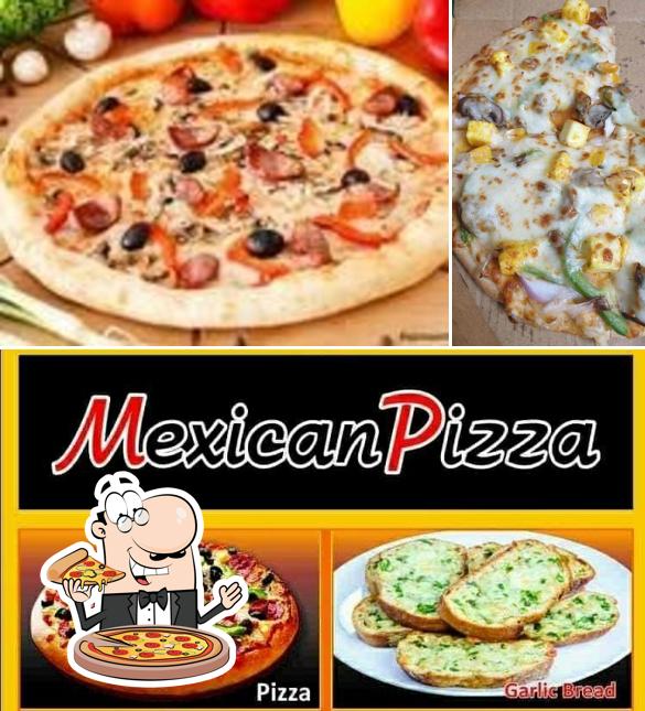 At Mexican Pizza, you can taste pizza