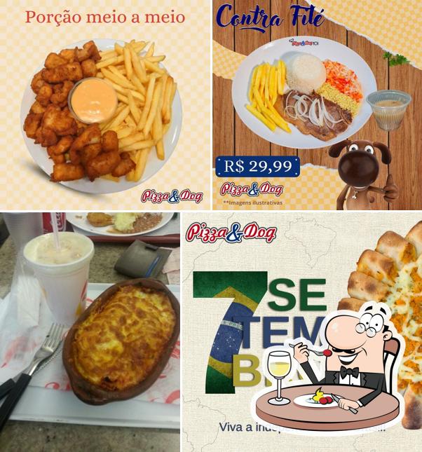 Comida em Pizza & Dog