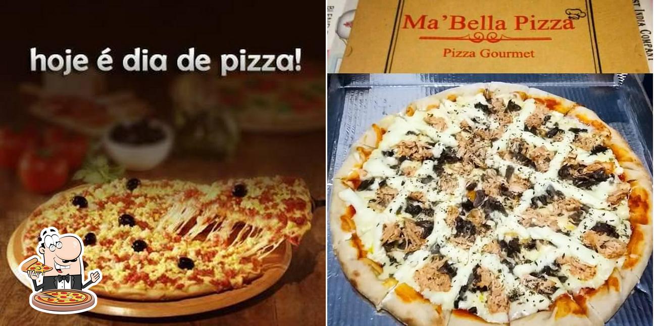 Peça pizza no Ma'Bella Pizza