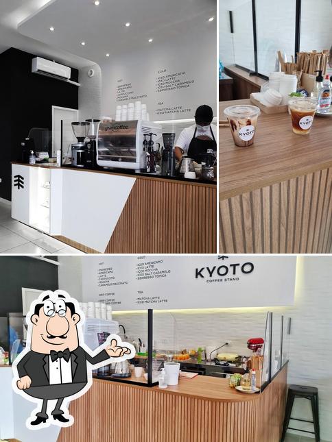 O interior do Hokkaido coffee & matcha