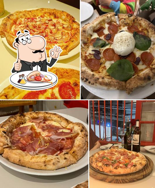 No La Braciera Pizza Napoletana - Higienópolis, você pode desfrutar de pizza