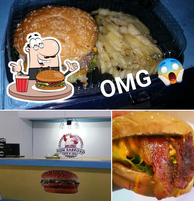Las hamburguesas de Mr. Chef Café & Grill las disfrutan una gran variedad de paladares