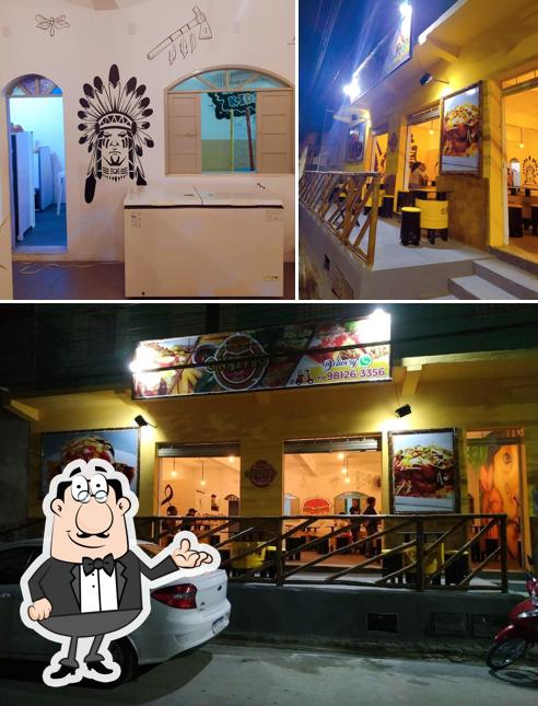 The picture of O Nativo Snack’s interior and exterior