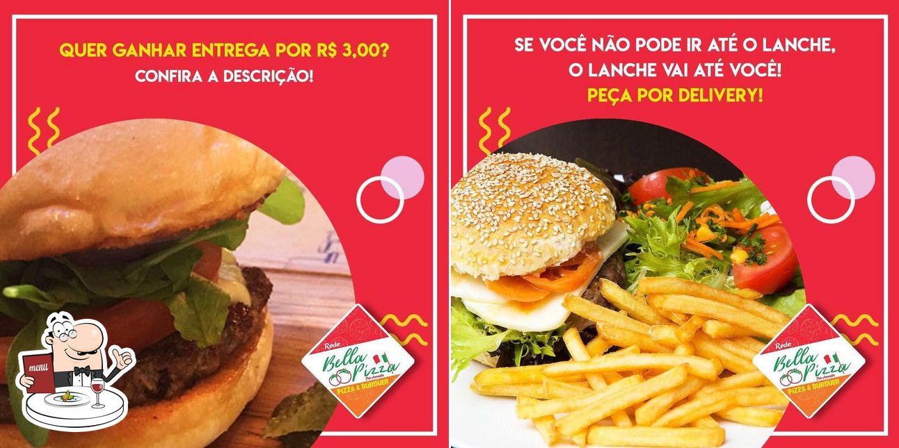 Comida em Q Bella Pizza Lages