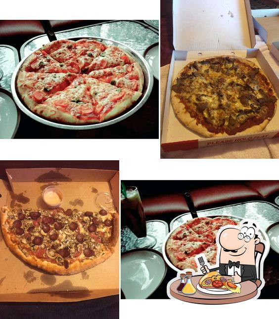 Pick pizza at Piccola Pizzeria